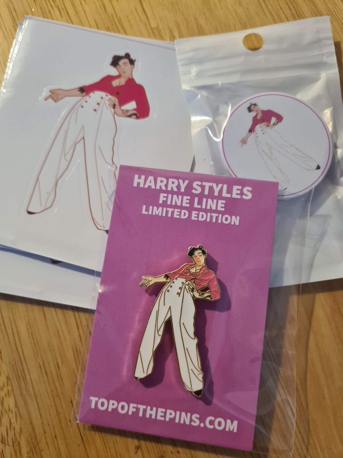 Harry Styles LOT Enamel Pin